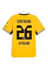 Borussia Dortmund Julian Ryerson #26 Fotballdrakt Hjemme Klær 2026-27 Korte ermer